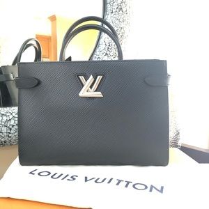 Louis Vuitton Epi Noir Twist Tote